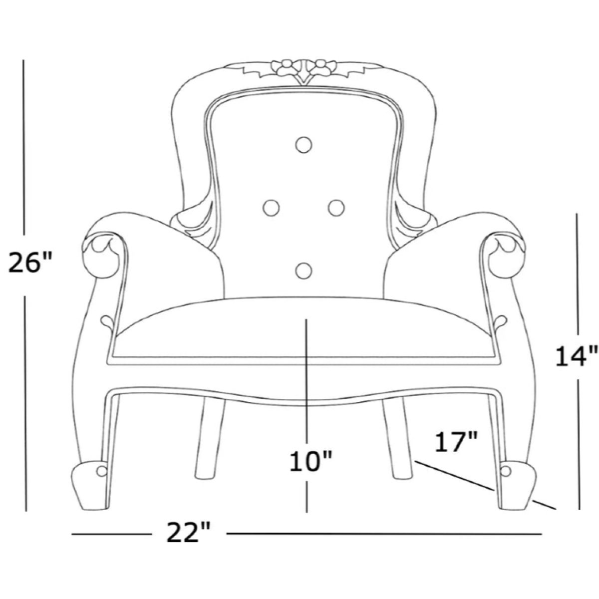 Mini Throne Chair 2
