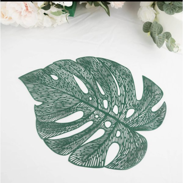 Monstera Leaf Placemat Charger
