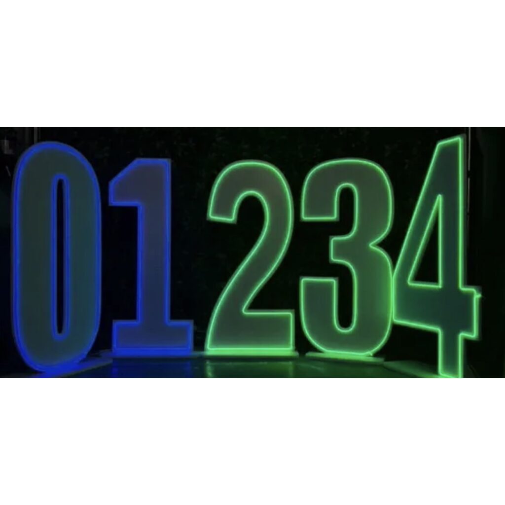 LED Marquee Number