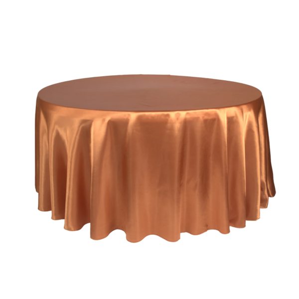 Tablecloth – Round –  Satin