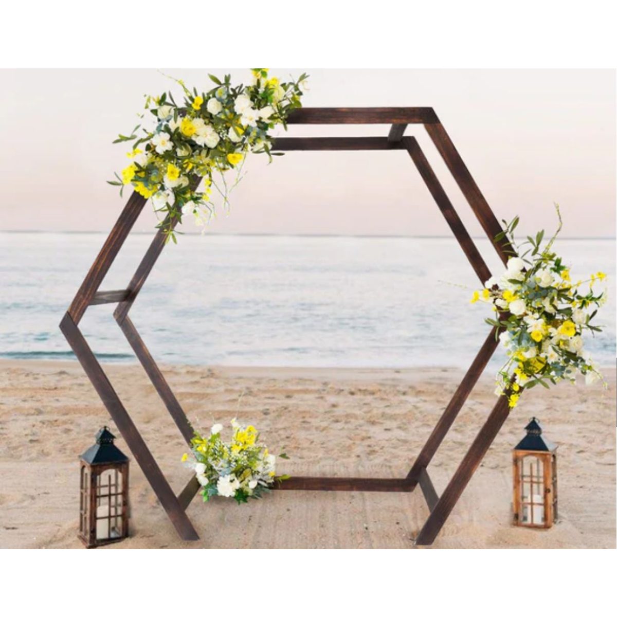 Wooden Arch – Hexagon